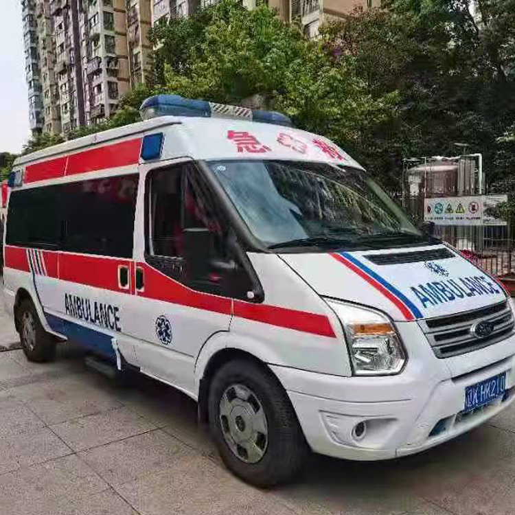 澄海长途救护车护送病人返乡